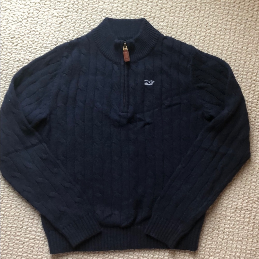 Boys Vineyard Vines Navy Sweater